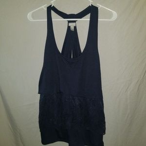 Vanity Navy Tank